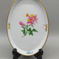 Meissen Porzellan Platte – Handbemalt mit Blumen