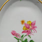 Meissen Porzellan Platte – Handbemalt mit Blumen