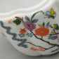 Aichi Seto Japan Porzellan Dose – Floral bemalt mit Deckel & Gold
