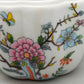 Aichi Seto Japan Porzellan Dose – Floral bemalt mit Deckel & Gold