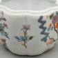 Aichi Seto Japan Porzellan Dose – Floral bemalt mit Deckel & Gold