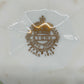 Aichi Seto Japan Porzellan Dose – Floral bemalt mit Deckel & Gold