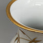 Rhenania Duisdorf Porzellan Vase – Golddekor mit Ährenmotiv