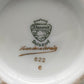 Rhenania Duisdorf Porzellan Vase – Golddekor mit Ährenmotiv