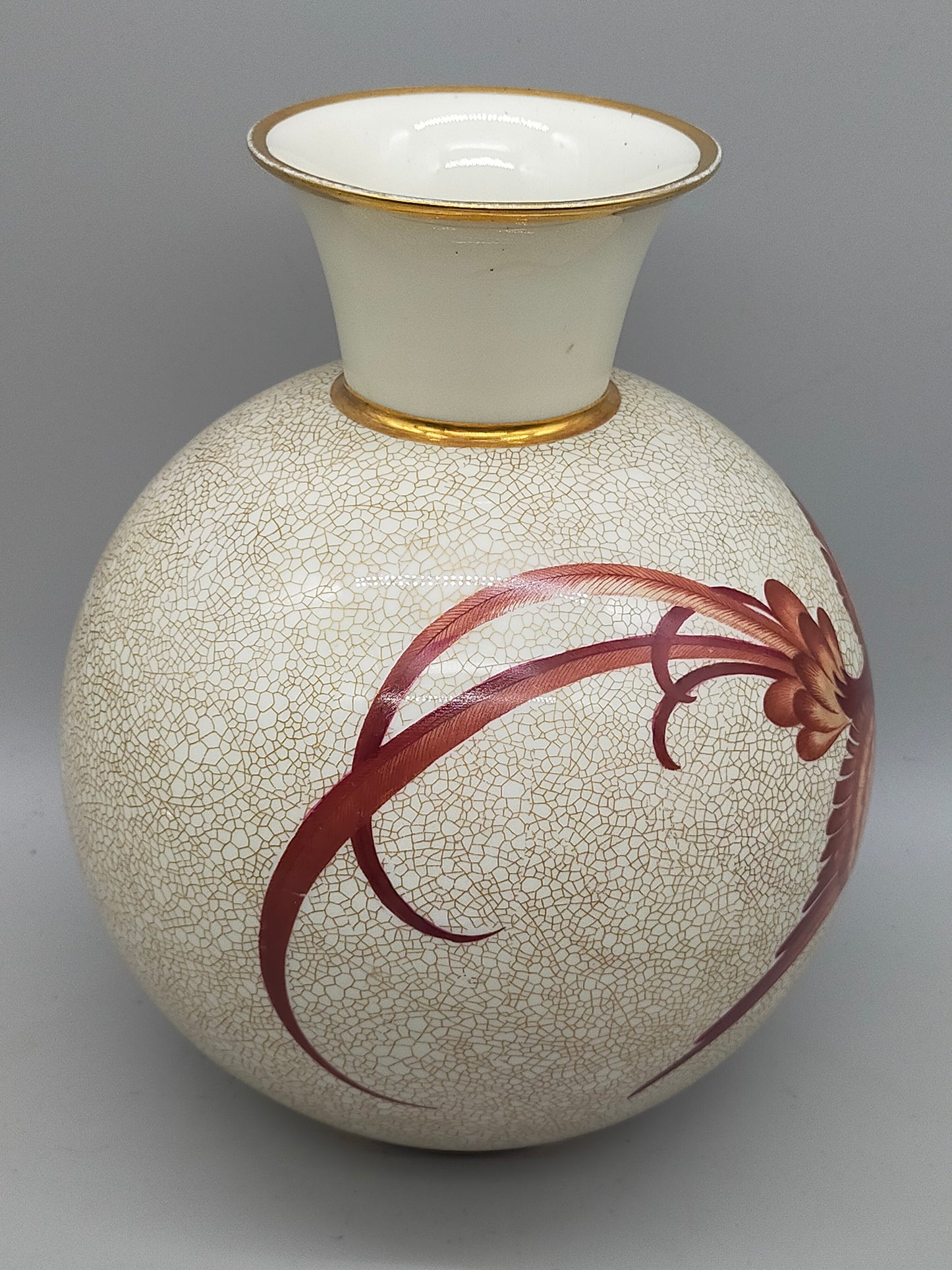 Rosenthal Vase mit Vogelmotiv - Elegantes