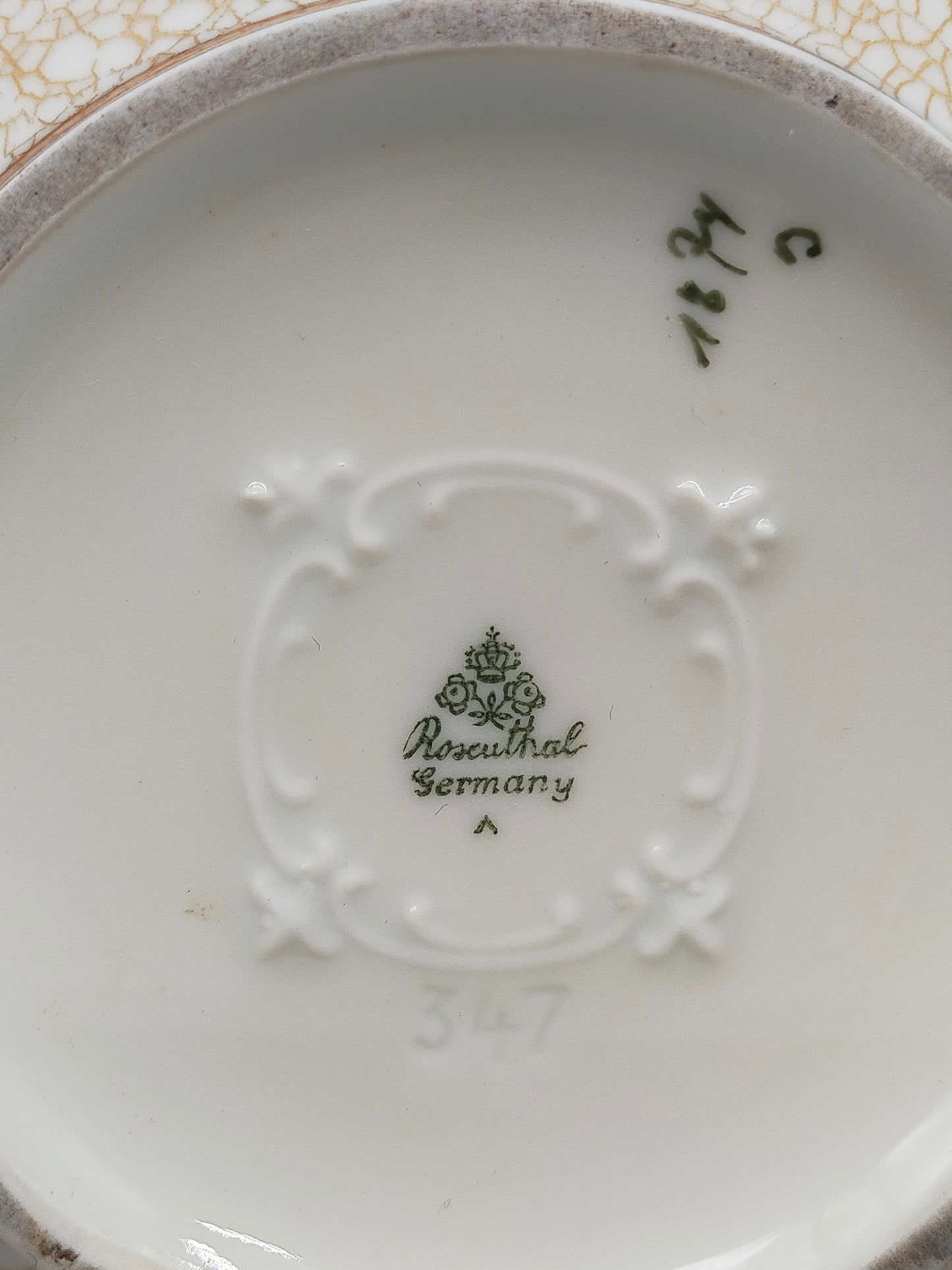 Rosenthal Vase mit Vogelmotiv - Elegantes