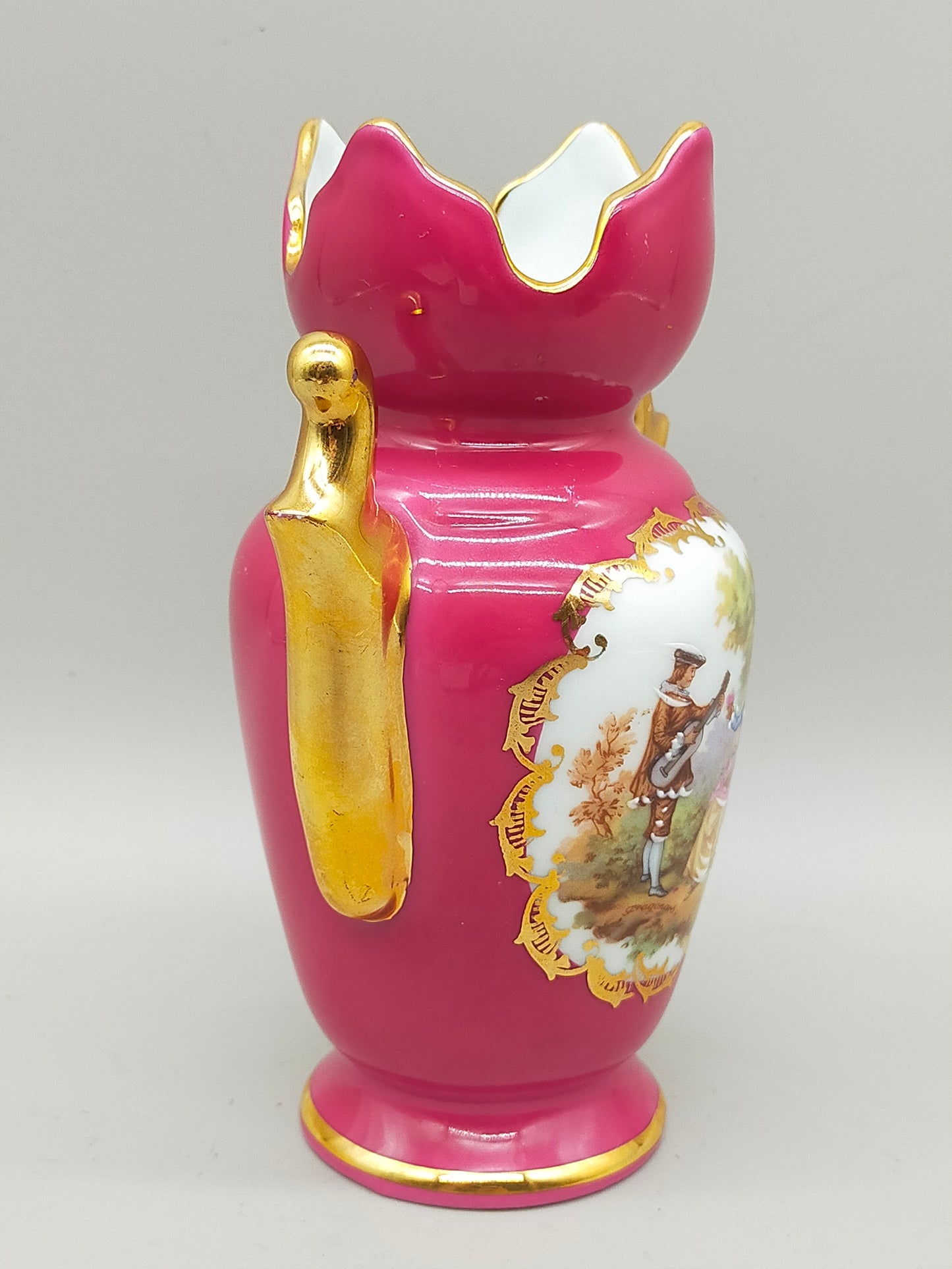 Vintage Limoges Miniatur Vase - Luxus