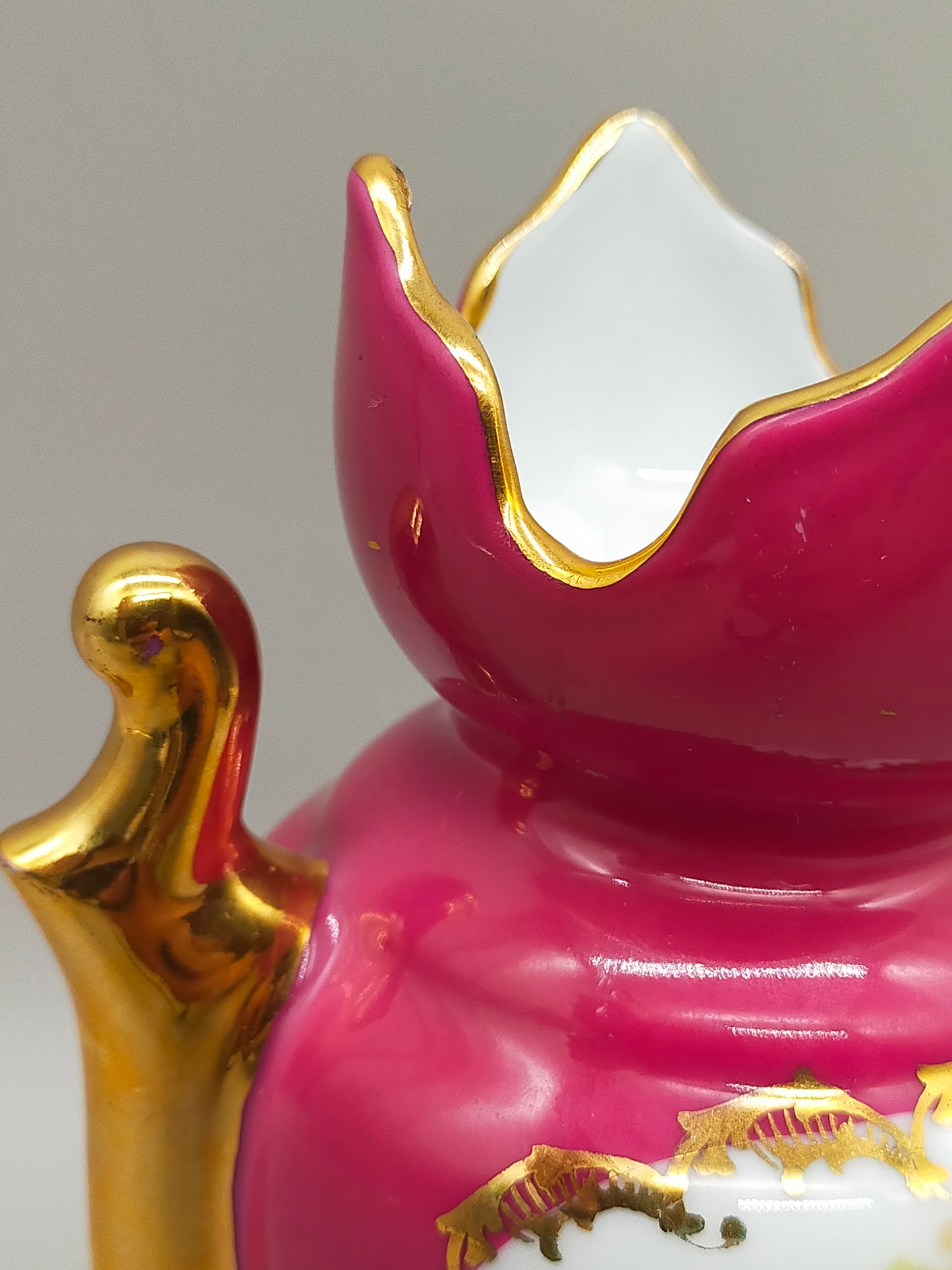 Vintage Limoges Miniatur Vase - Luxus