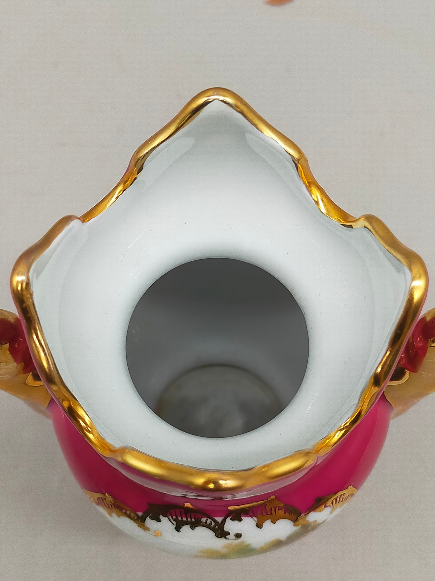 Vintage Limoges Miniatur Vase - Luxus
