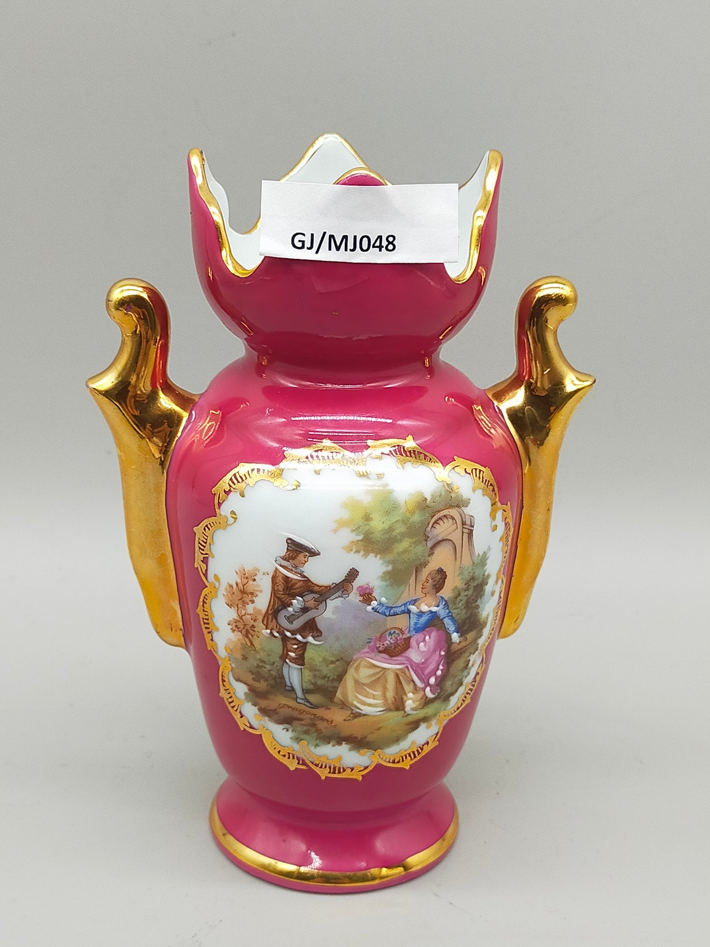 Vintage Limoges Miniatur Vase - Luxus
