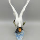 Lorenz Hutschenreuther Schwan Figur – Elegante Porzellan Skulptur