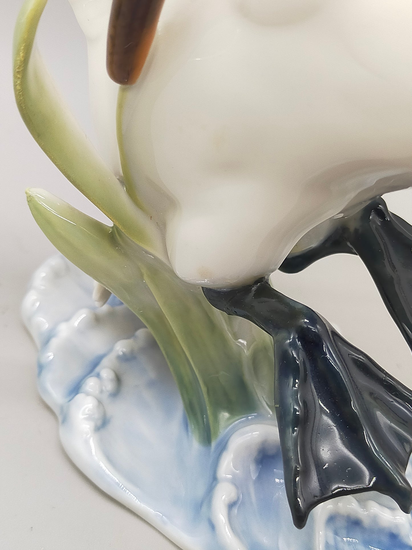 Lorenz Hutschenreuther Schwan Figur – Elegante Porzellan Skulptur