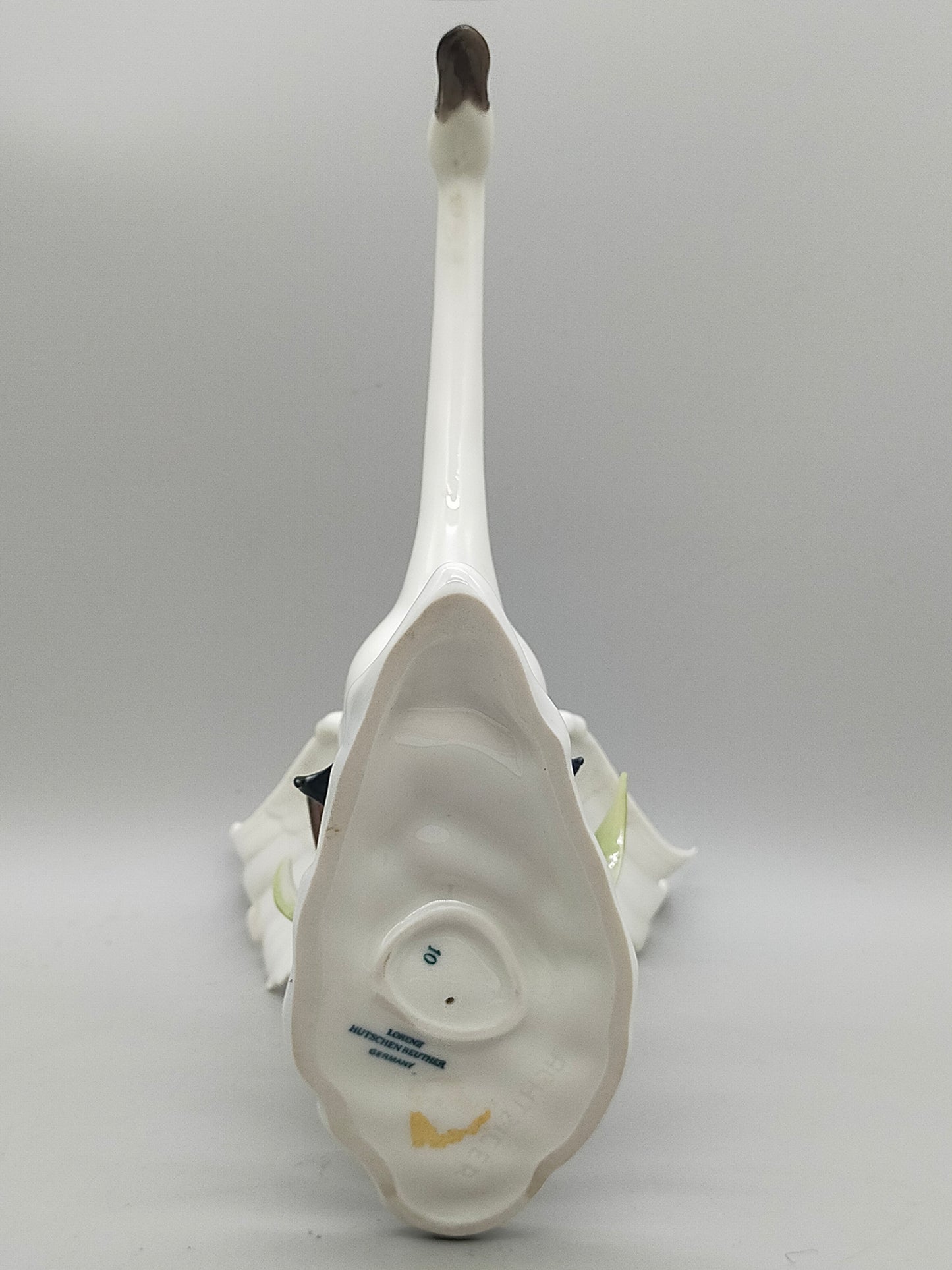 Lorenz Hutschenreuther Schwan Figur – Elegante Porzellan Skulptur