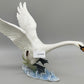 Lorenz Hutschenreuther Schwan Figur – Elegante Porzellan Skulptur
