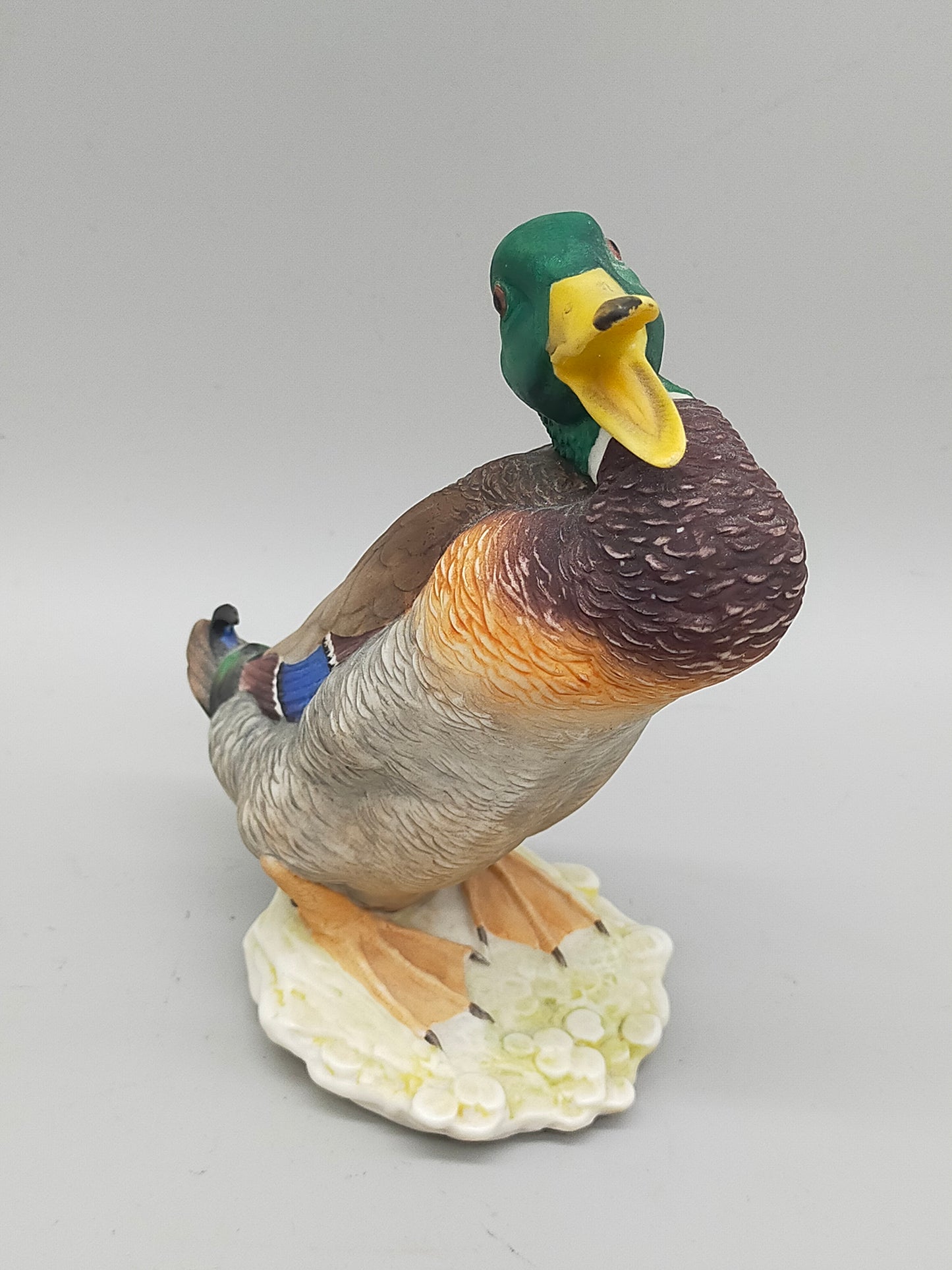 Porzellan Figur Erpel Hutschenreuther – Detailreicher Vogel