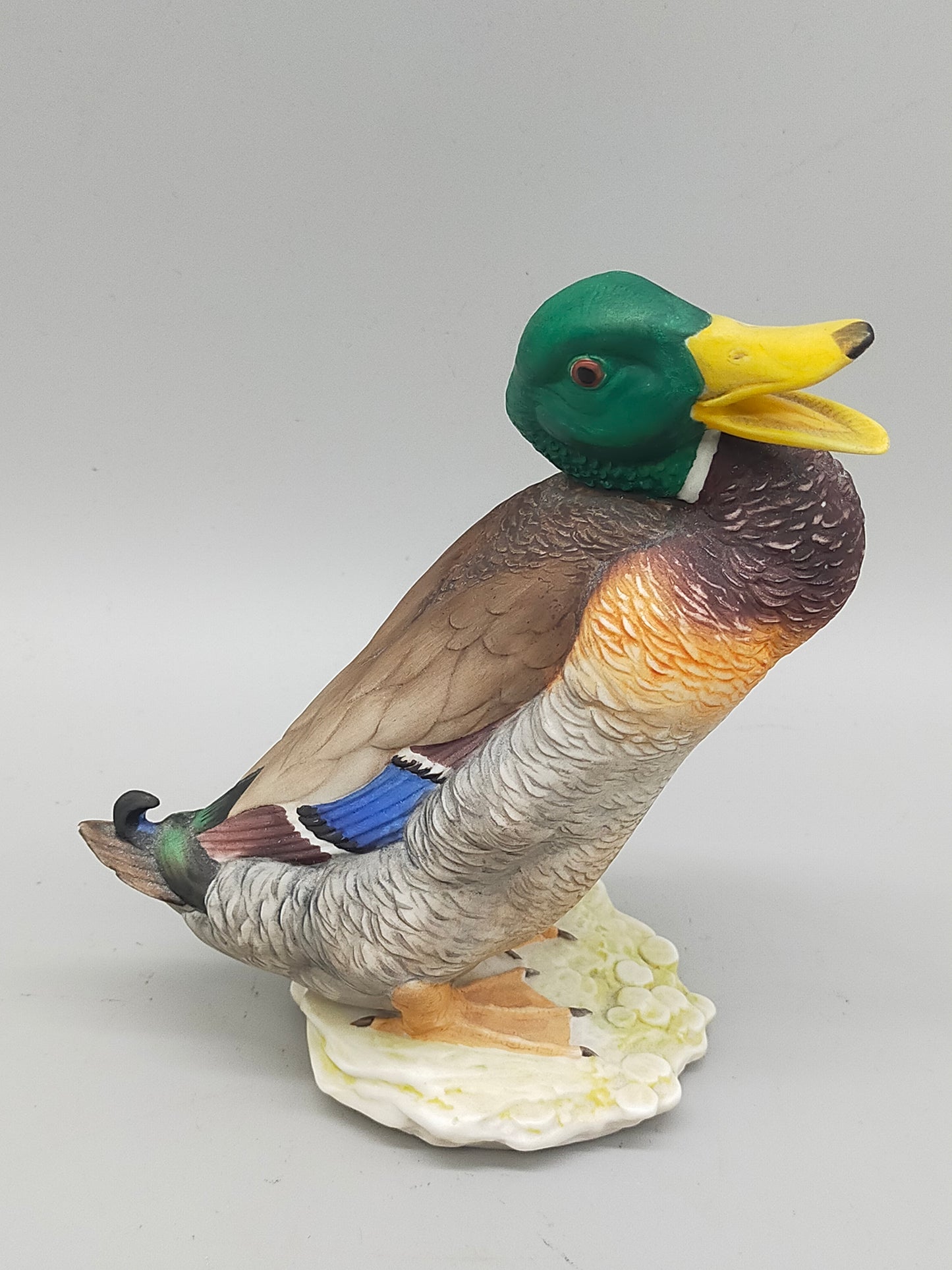 Porzellan Figur Erpel Hutschenreuther – Detailreicher Vogel