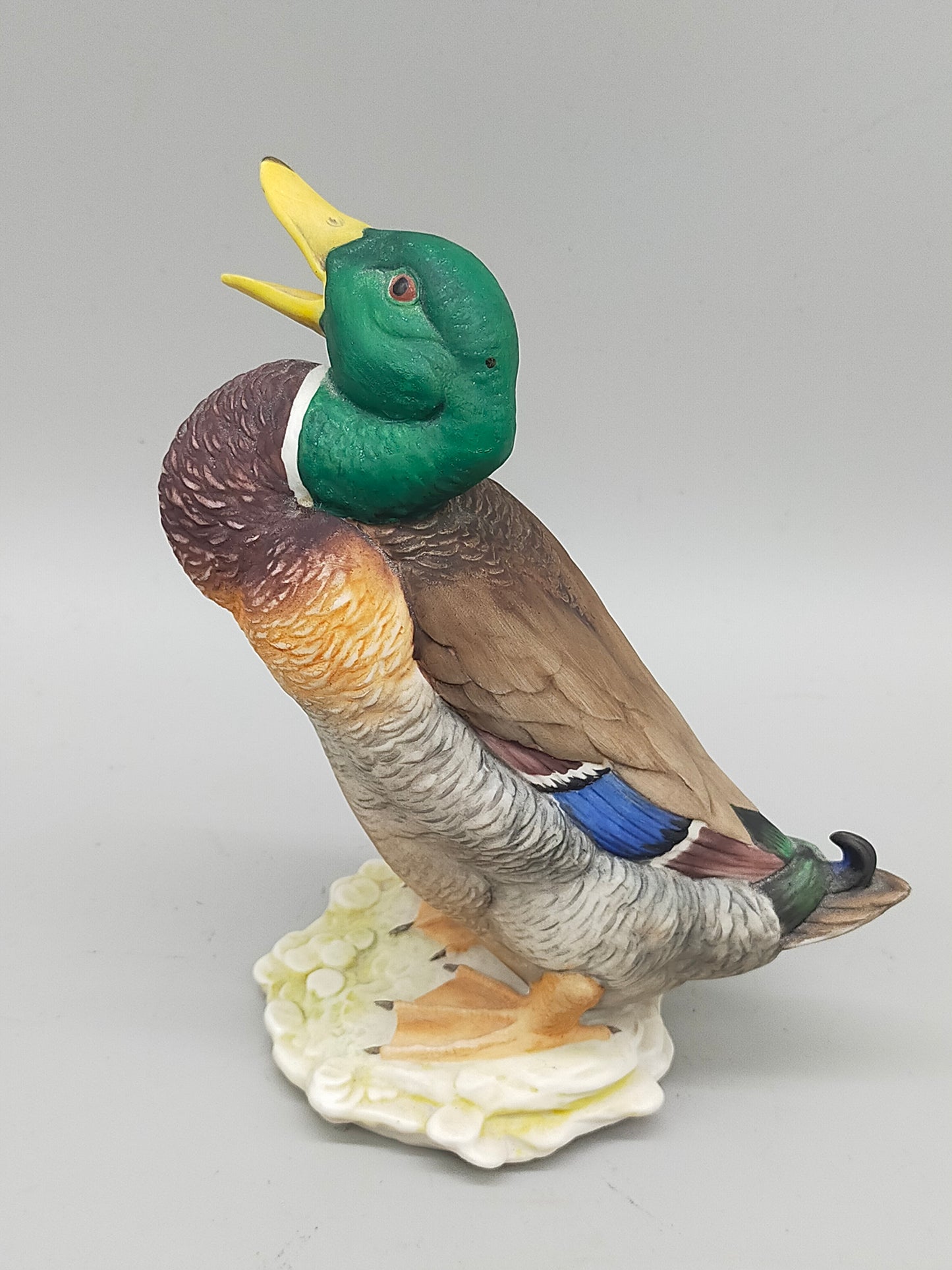 Porzellan Figur Erpel Hutschenreuther – Detailreicher Vogel