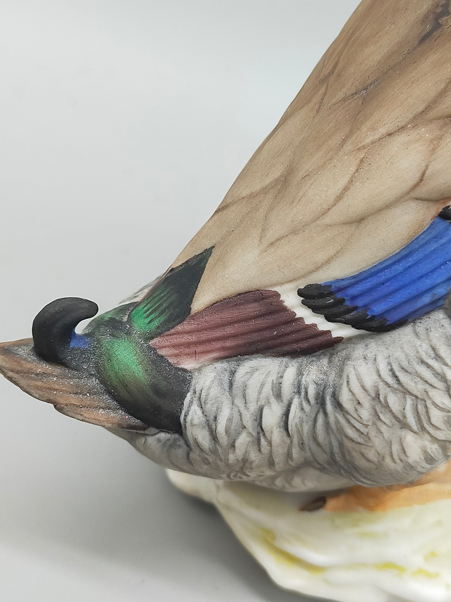Porzellan Figur Erpel Hutschenreuther – Detailreicher Vogel
