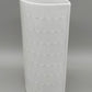 Zeitlose Alka Kunst Bavaria Vase – Weißes Relief-Design für modernes Wohnen
