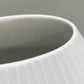 Exklusive H&G  Selb Bavaria Porzellan Vase – Weißes Relief-Design