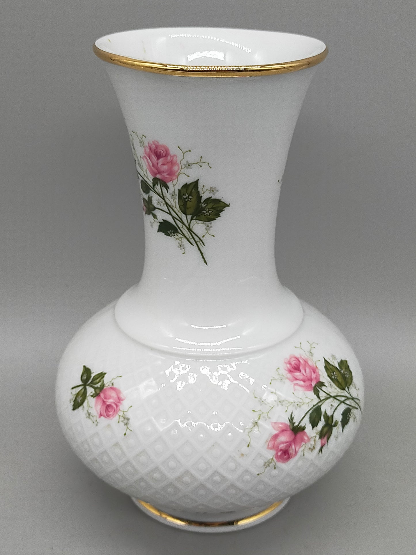 Seltmann Weiden Porzellan Vase Annabell – Edles Rosen Dekor