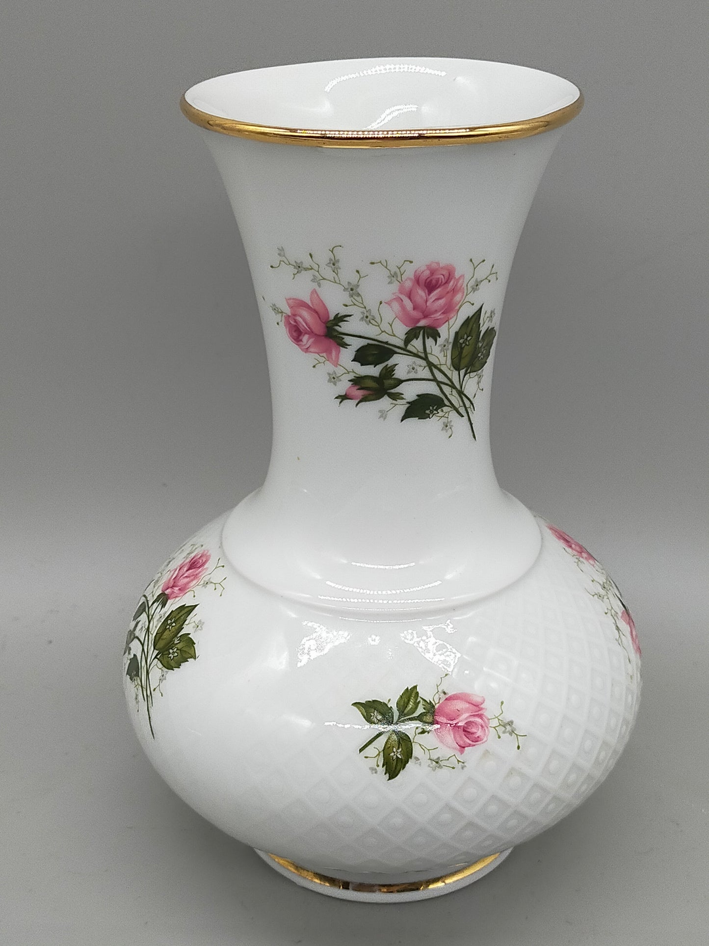 Seltmann Weiden Porzellan Vase Annabell – Edles Rosen Dekor