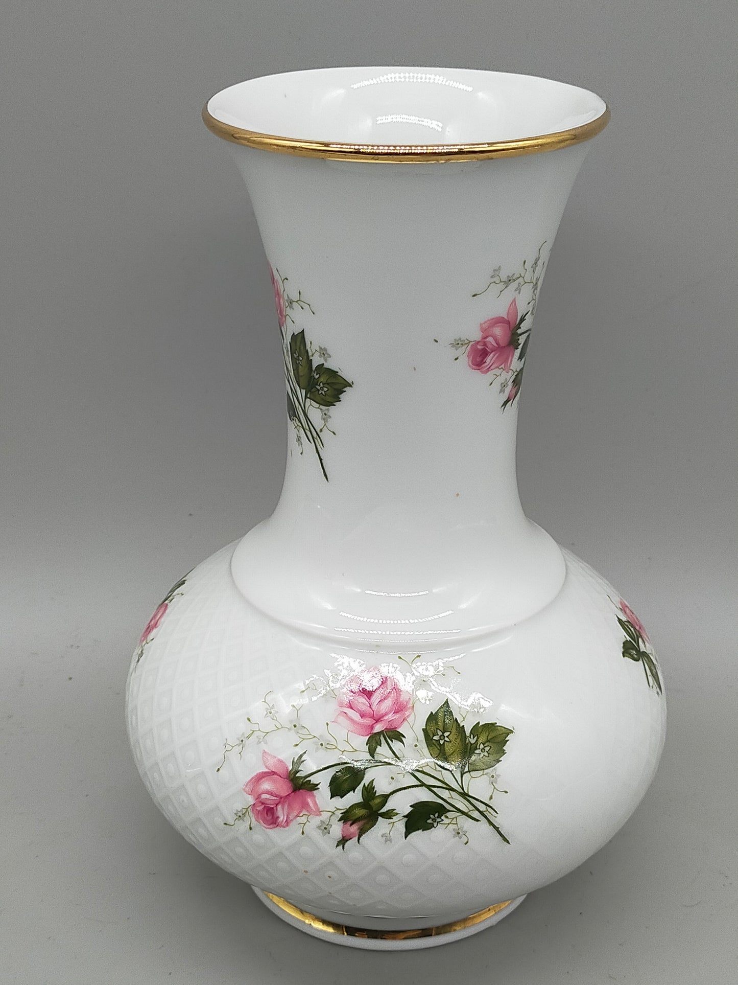 Seltmann Weiden Porzellan Vase Annabell – Edles Rosen Dekor