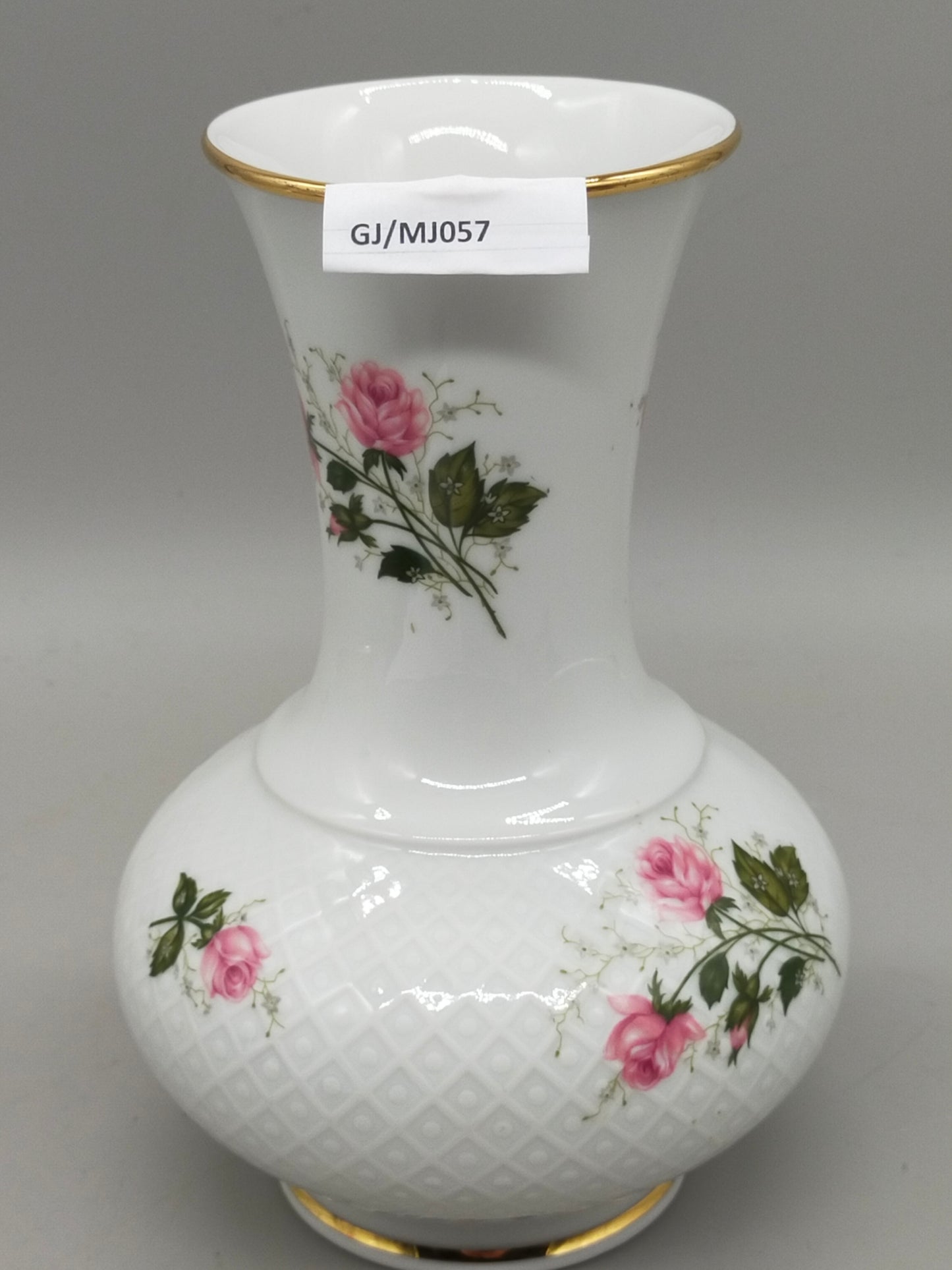 Seltmann Weiden Porzellan Vase Annabell – Edles Rosen Dekor