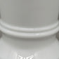 Edle Tettau Atelier Porzellan Vase – Weißes Design in Kelchform