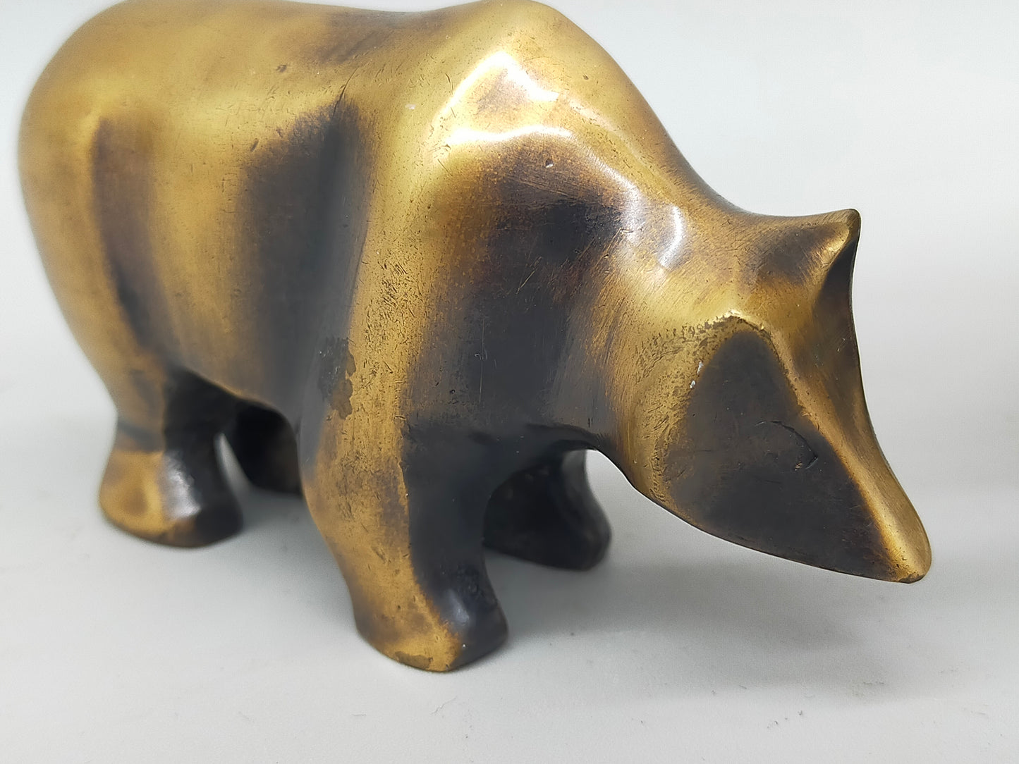 Modernes Börsenfiguren Set Bulle und Bär  Börse & Dax