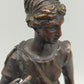 Antike Bronze Skulptur Sitzende Diana – Klassisches Design