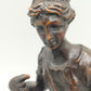 Antike Bronze Skulptur Sitzende Diana – Klassisches Design