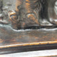 Antike Bronze Skulptur Sitzende Diana – Klassisches Design