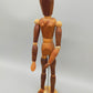 Gliederpuppe aus Holz – Klassische Glieder Figur für Künstler & Deko