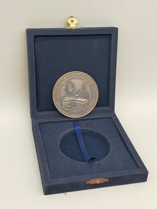 Exklusive Gedenkmedaille Esarcato Apostolico 1926-2006 – Bulgarien
