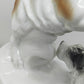Antike Carl Scheidig Gräfenthal Porzellanfigur – Ziege und Hund im Spiel