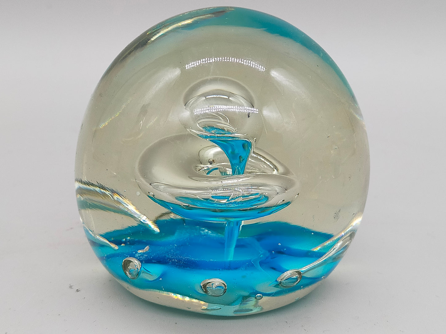 Edler Murano Glas Briefbeschwerer Set – Farbenfrohe Millefiori Kunst