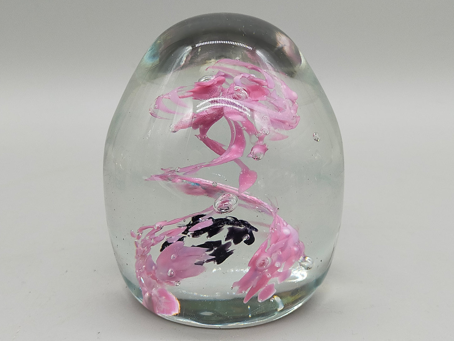 Edler Murano Glas Briefbeschwerer Set – Farbenfrohe Millefiori Kunst