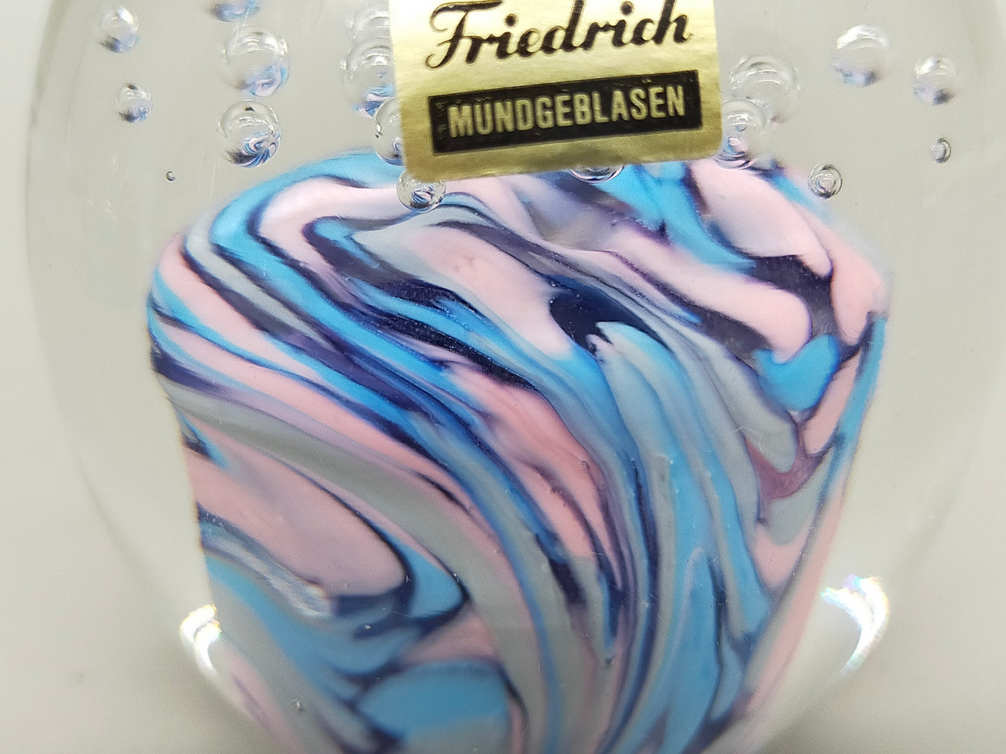 Edler Murano Glas Briefbeschwerer Set – Farbenfrohe Millefiori Kunst