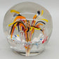 Edler Murano Glas Briefbeschwerer Set – Farbenfrohe Millefiori Kunst