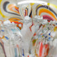 Edler Murano Glas Briefbeschwerer Set – Farbenfrohe Millefiori Kunst