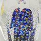 Edler Murano Glas Briefbeschwerer Set – Farbenfrohe Millefiori Kunst