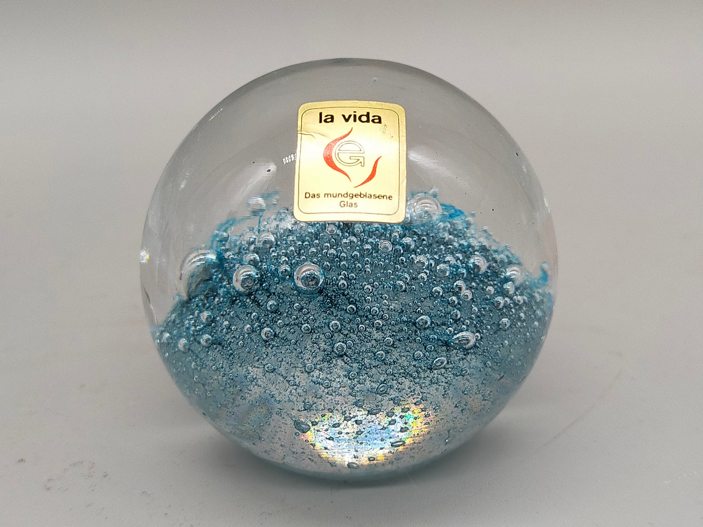 Edler Murano Glas Briefbeschwerer Set – Farbenfrohe Millefiori Kunst