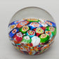 Edler Murano Glas Briefbeschwerer Set – Farbenfrohe Millefiori Kunst
