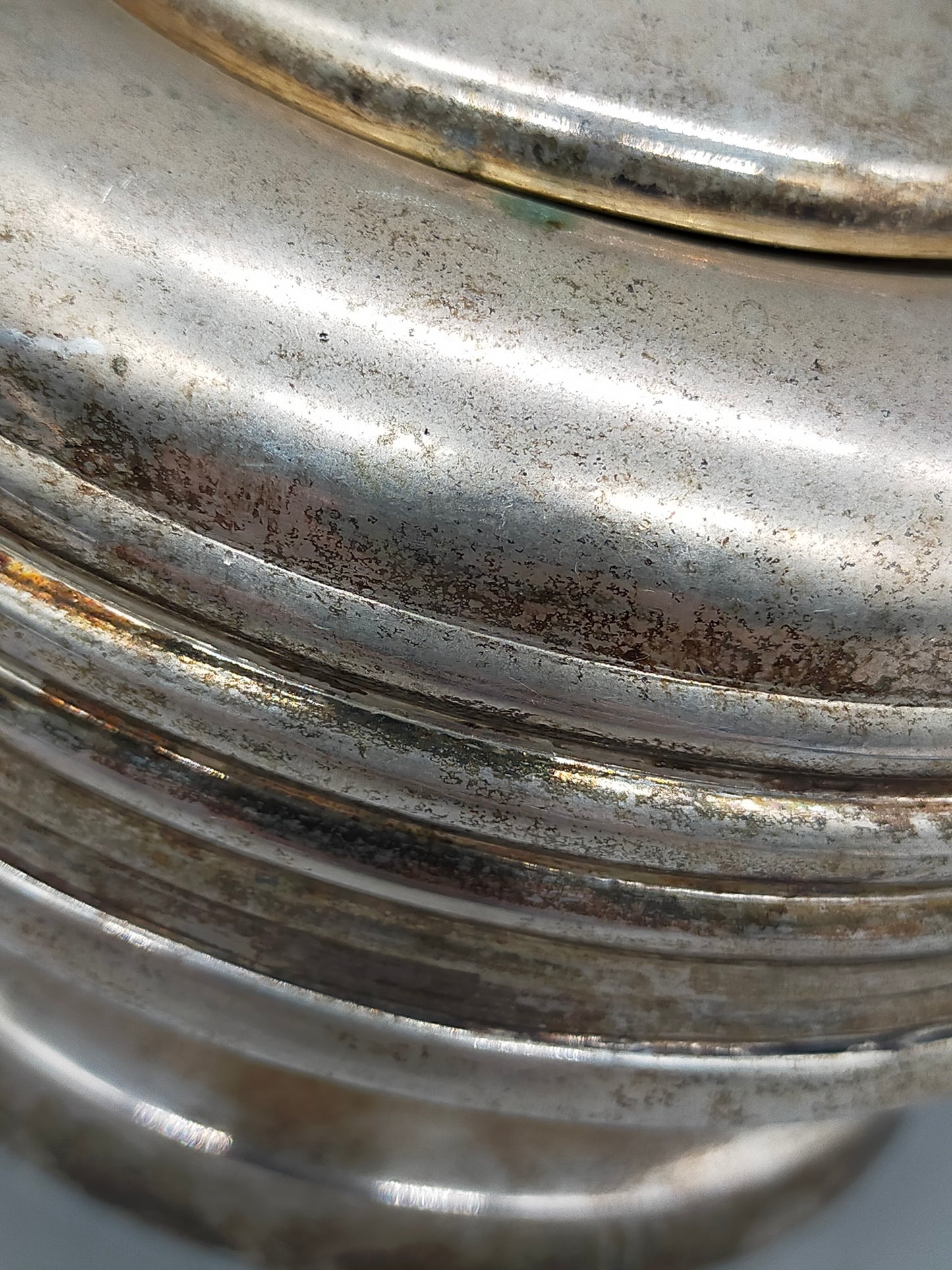 Antike versilberte Teekanne – Klassisches Design