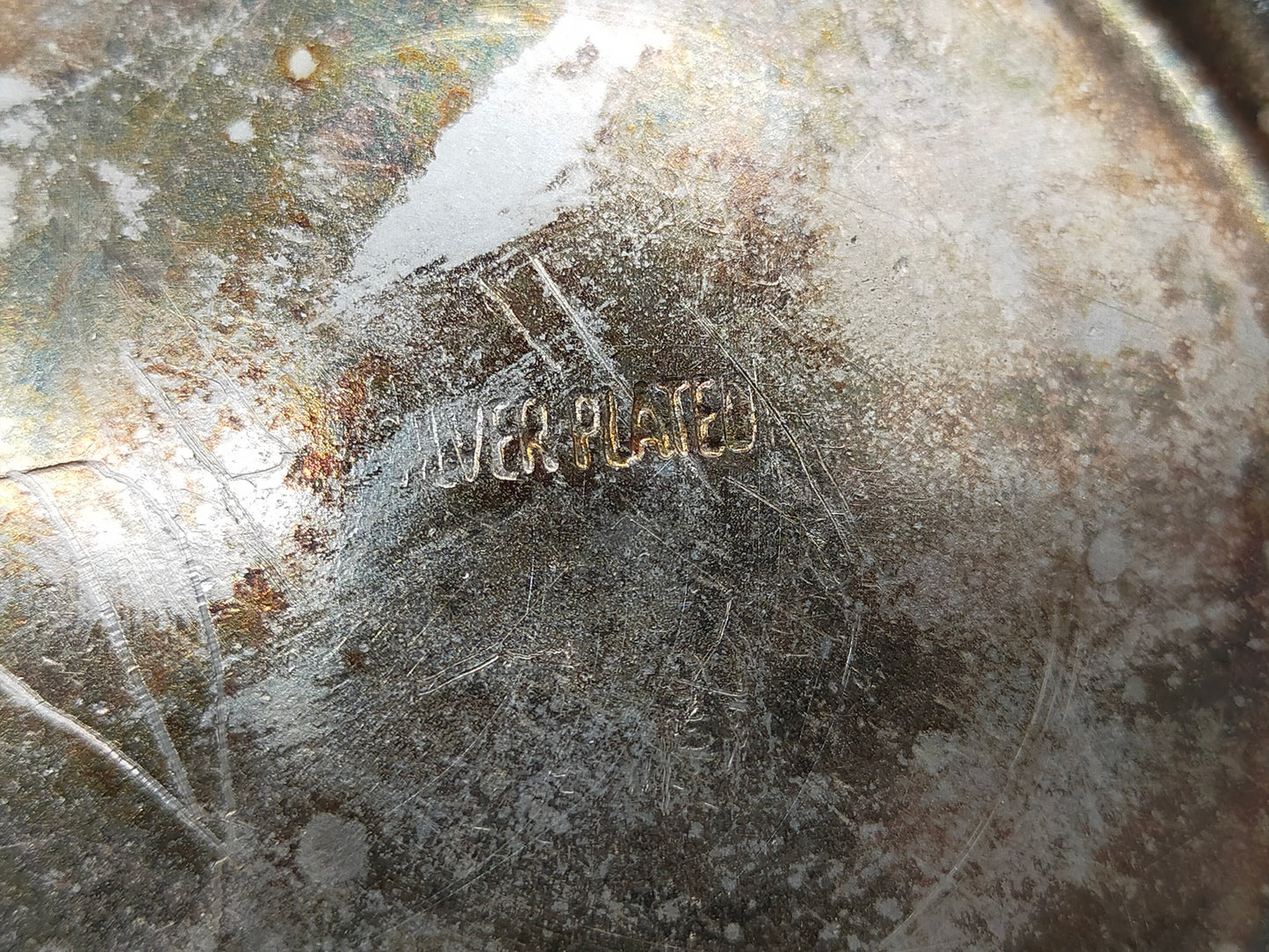 Antike versilberte Teekanne – Klassisches Design