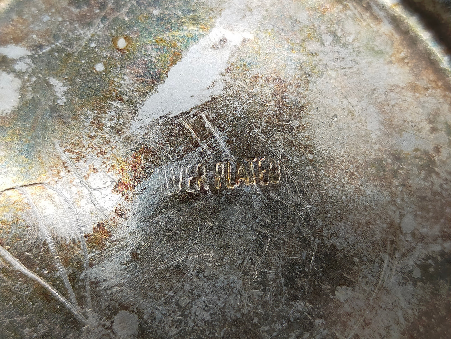 Antike versilberte Teekanne – Klassisches Design