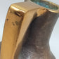 Antike Bronze Miniatur-Vase – Kunstvolle Reliefdarstellung mit Kriegern