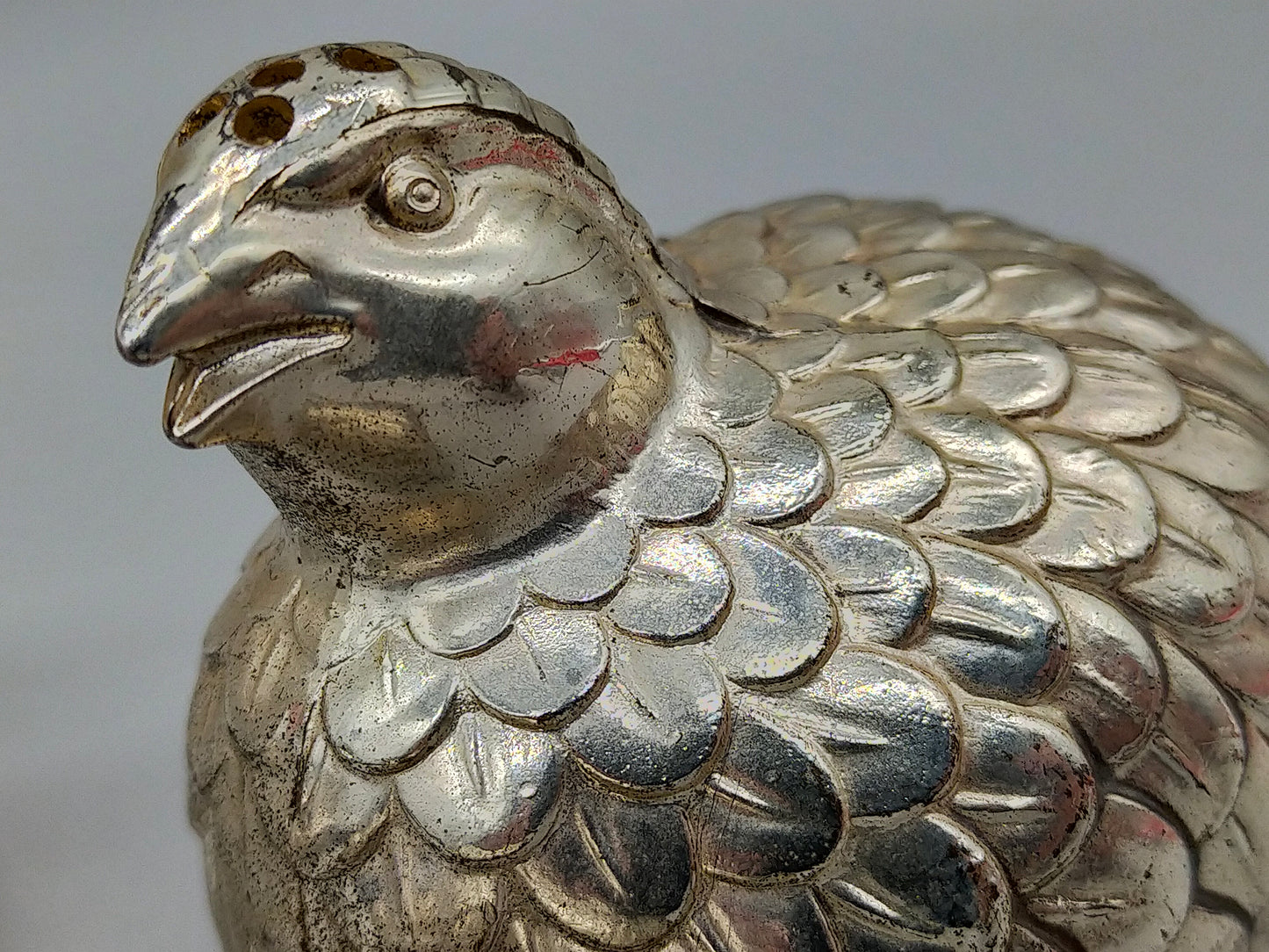 Wachtel Salz- und Pfefferstreuer Set aus Metall – Mit Spiegelau Glas