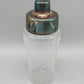 Vintage Cocktailshaker aus Crackle-Glas – Mid-Century Bar-Accessoire